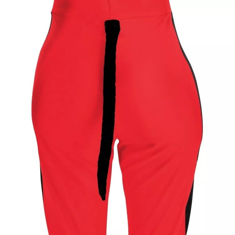 Women's Mickey Mouse Costume Cute Minnie Sexy Catsuit Jacket Pants Disney Adult - Picture 6 of 7